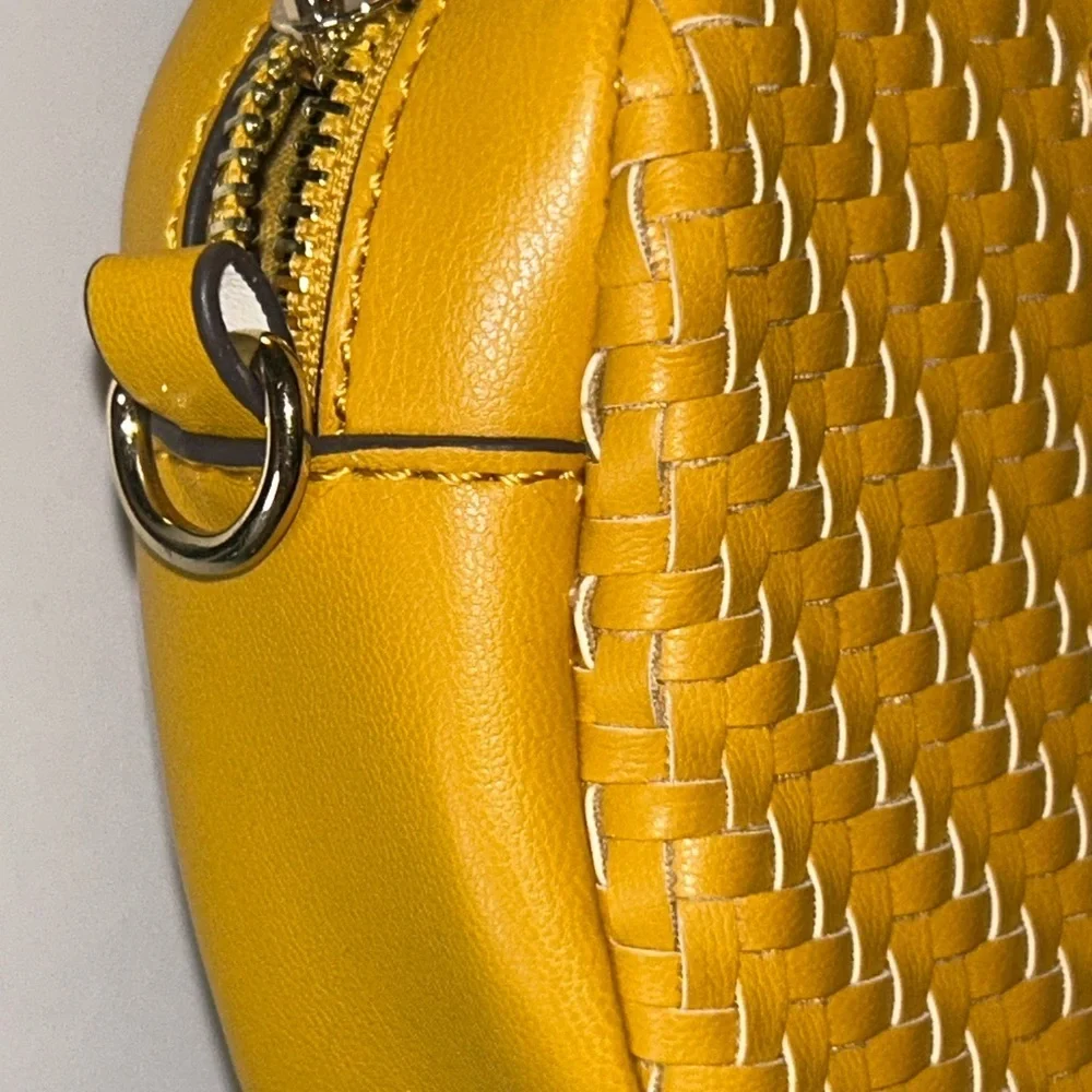 NWOT Aldo mustard yellow mini belt bag - Picture 4 of 6